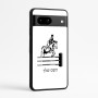 כיסוי בעיצוב אישי עם השם שלך לדגם - Google Pixel 7a 5G בעיצוב רוכב סוסים