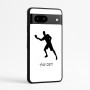 כיסוי בעיצוב אישי עם השם שלך לדגם - Google Pixel 7a 5G בעיצוב שחקן פינג פונג