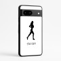 כיסוי בעיצוב אישי עם השם שלך לדגם - Google Pixel 7a 5G בעיצוב רץ רץ אישה