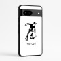כיסוי בעיצוב אישי עם השם שלך לדגם - Google Pixel 7a 5G בעיצוב ילד סקייטבורד
