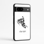 כיסוי בעיצוב אישי עם השם שלך לדגם - Google Pixel 7a 5G בעיצוב אופנוע שלג