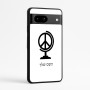 כיסוי בעיצוב אישי עם השם שלך לדגם - Google Pixel 7a 5G בעיצוב גלובוסי שלום