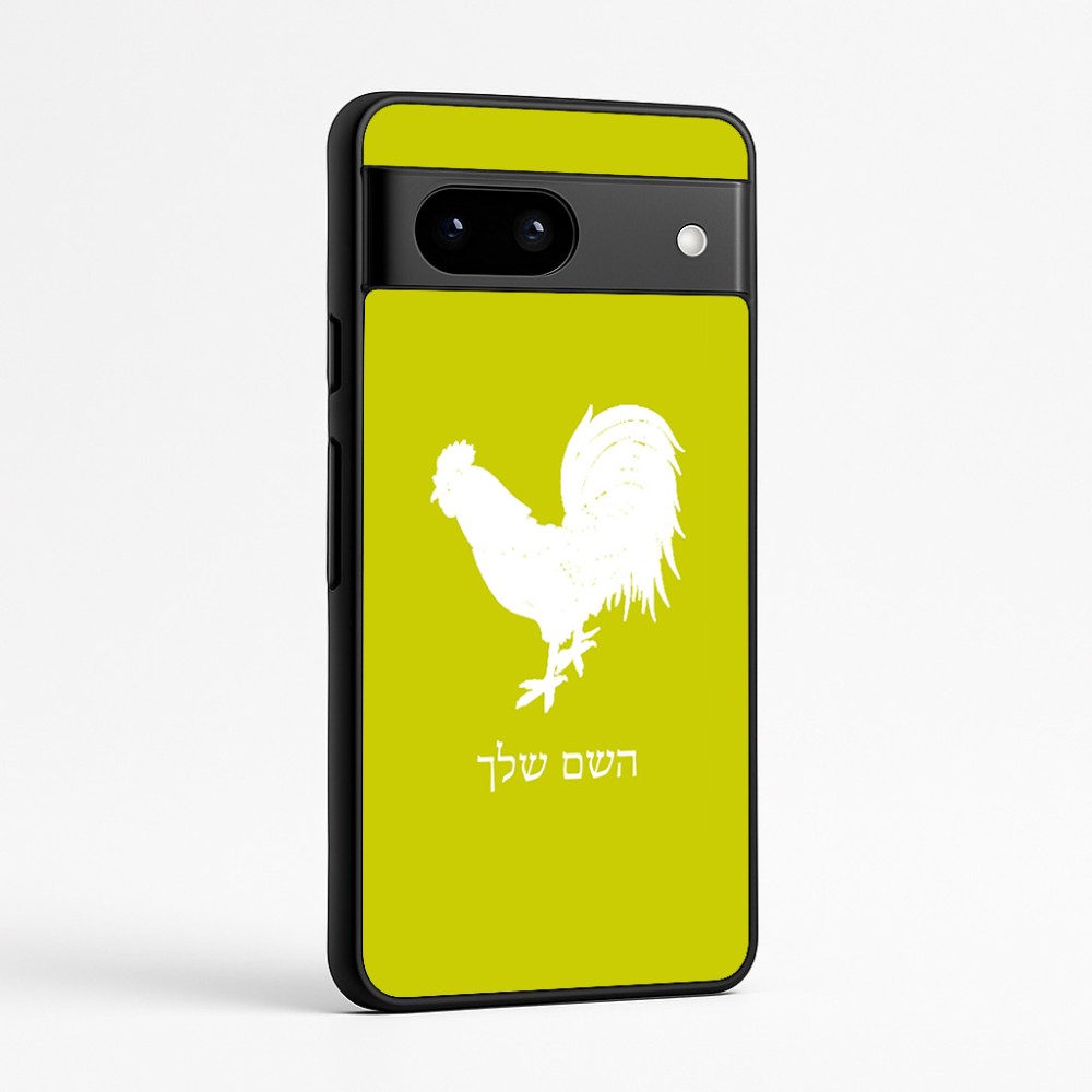 כיסוי בעיצוב אישי עם השם שלך לדגם - Google Pixel 7a 5G בעיצוב תרנגול