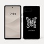 כיסוי בעיצוב אישי עם השם שלך לדגם - Google Pixel 7a 5G בעיצוב פרפר
