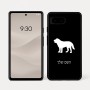כיסוי בעיצוב אישי עם השם שלך לדגם - Google Pixel 7a 5G בעיצוב כלב