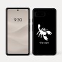 כיסוי בעיצוב אישי עם השם שלך לדגם - Google Pixel 7a 5G בעיצוב עקרב