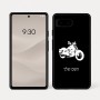 כיסוי בעיצוב אישי עם השם שלך לדגם - Google Pixel 7a 5G בעיצוב הארלי-דיווידסון