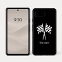 כיסוי בעיצוב אישי עם השם שלך לדגם - Google Pixel 7a 5G בעיצוב דגל המירוץ