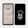כיסוי בעיצוב אישי עם השם שלך לדגם - Google Pixel 7a 5G בעיצוב שף