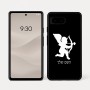 כיסוי בעיצוב אישי עם השם שלך לדגם - Google Pixel 7a 5G בעיצוב קופידון