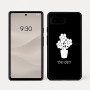 כיסוי בעיצוב אישי עם השם שלך לדגם - Google Pixel 7a 5G בעיצוב פרח