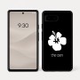 כיסוי בעיצוב אישי עם השם שלך לדגם - Google Pixel 7a 5G בעיצוב פרח היביסקוס
