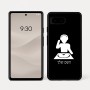 כיסוי בעיצוב אישי עם השם שלך לדגם - Google Pixel 7a 5G בעיצוב אזור מוזיקה של די ג'יי