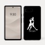 כיסוי בעיצוב אישי עם השם שלך לדגם - Google Pixel 7a 5G בעיצוב שחקן הוקי