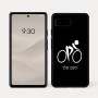 כיסוי בעיצוב אישי עם השם שלך לדגם - Google Pixel 7a 5G בעיצוב אופניים אולימפיים