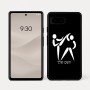 כיסוי בעיצוב אישי עם השם שלך לדגם - Google Pixel 7a 5G בעיצוב לוחמים אולימפיים