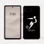 כיסוי בעיצוב אישי עם השם שלך לדגם - Google Pixel 7a 5G בעיצוב כדורגל אולימפי