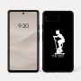 כיסוי בעיצוב אישי עם השם שלך לדגם - Google Pixel 7a 5G בעיצוב אימון ספינינג - אישה