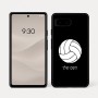 כיסוי בעיצוב אישי עם השם שלך לדגם - Google Pixel 7a 5G בעיצוב כדור כדורעף