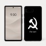 כיסוי בעיצוב אישי עם השם שלך לדגם - Google Pixel 7a 5G בעיצוב פטיש ומגל