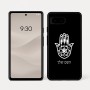 כיסוי בעיצוב אישי עם השם שלך לדגם - Google Pixel 7a 5G בעיצוב חמסה - קבלה
