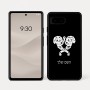 כיסוי בעיצוב אישי עם השם שלך לדגם - Google Pixel 7a 5G בעיצוב פרחי קרן