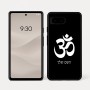 כיסוי בעיצוב אישי עם השם שלך לדגם - Google Pixel 7a 5G בעיצוב סמל אום
