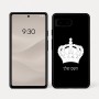 כיסוי בעיצוב אישי עם השם שלך לדגם - Google Pixel 7a 5G בעיצוב כתר מלכותי