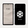 כיסוי בעיצוב אישי עם השם שלך לדגם - Google Pixel 7a 5G בעיצוב שלג