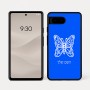 כיסוי בעיצוב אישי עם השם שלך לדגם - Google Pixel 7a 5G בעיצוב פרפר
