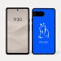 כיסוי בעיצוב אישי עם השם שלך לדגם - Google Pixel 7a 5G בעיצוב חתול