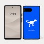 כיסוי בעיצוב אישי עם השם שלך לדגם - Google Pixel 7a 5G בעיצוב דינוזאור