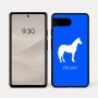 כיסוי בעיצוב אישי עם השם שלך לדגם - Google Pixel 7a 5G בעיצוב סוס