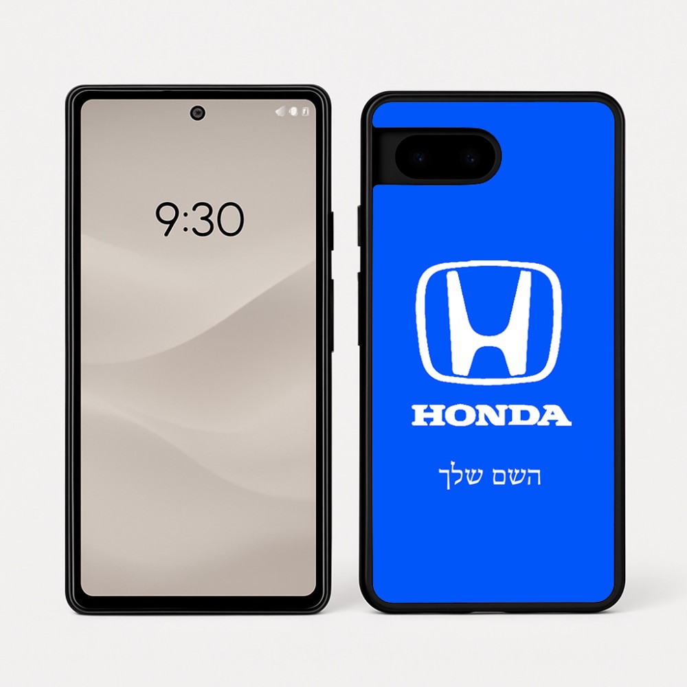 כיסוי בעיצוב אישי עם השם שלך לדגם - Google Pixel 7a 5G בעיצוב הונדה 2