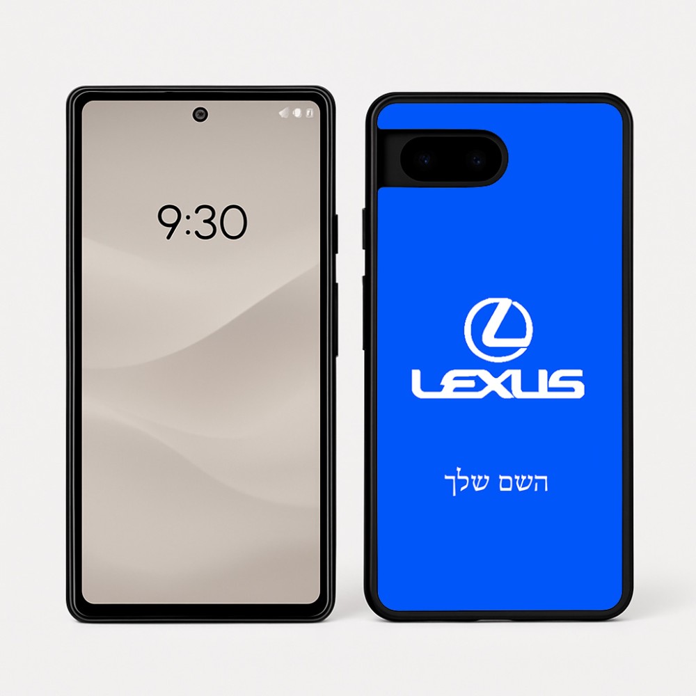 כיסוי בעיצוב אישי עם השם שלך לדגם - Google Pixel 7a 5G בעיצוב לקסוס