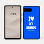 כיסוי בעיצוב אישי עם השם שלך לדגם - Google Pixel 7a 5G בעיצוב אוהב את החברה שלי