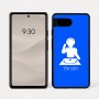 כיסוי בעיצוב אישי עם השם שלך לדגם - Google Pixel 7a 5G בעיצוב אזור מוזיקה של די ג'יי