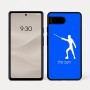 כיסוי בעיצוב אישי עם השם שלך לדגם - Google Pixel 7a 5G בעיצוב לוחם סייף
