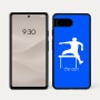 כיסוי בעיצוב אישי עם השם שלך לדגם - Google Pixel 7a 5G בעיצוב קפיצת משוכות