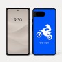 כיסוי בעיצוב אישי עם השם שלך לדגם - Google Pixel 7a 5G בעיצוב מוטוקרוס