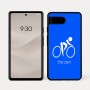 כיסוי בעיצוב אישי עם השם שלך לדגם - Google Pixel 7a 5G בעיצוב אופניים אולימפיים
