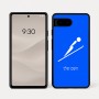 כיסוי בעיצוב אישי עם השם שלך לדגם - Google Pixel 7a 5G בעיצוב קפיצת סקי אולימפית
