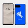 כיסוי בעיצוב אישי עם השם שלך לדגם - Google Pixel 7a 5G בעיצוב אופנוע שלג
