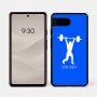כיסוי בעיצוב אישי עם השם שלך לדגם - Google Pixel 7a 5G בעיצוב הרמת משקולות