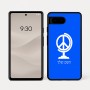 כיסוי בעיצוב אישי עם השם שלך לדגם - Google Pixel 7a 5G בעיצוב גלובוסי שלום