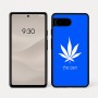 כיסוי בעיצוב אישי עם השם שלך לדגם - Google Pixel 7a 5G בעיצוב עלה מריחואנה - גראס