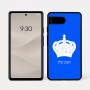 כיסוי בעיצוב אישי עם השם שלך לדגם - Google Pixel 7a 5G בעיצוב כתר מלכותי