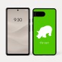 כיסוי בעיצוב אישי עם השם שלך לדגם - Google Pixel 7a 5G בעיצוב קרנף