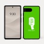 כיסוי בעיצוב אישי עם השם שלך לדגם - Google Pixel 7a 5G בעיצוב מיקרופון
