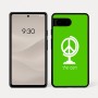 כיסוי בעיצוב אישי עם השם שלך לדגם - Google Pixel 7a 5G בעיצוב גלובוסי שלום